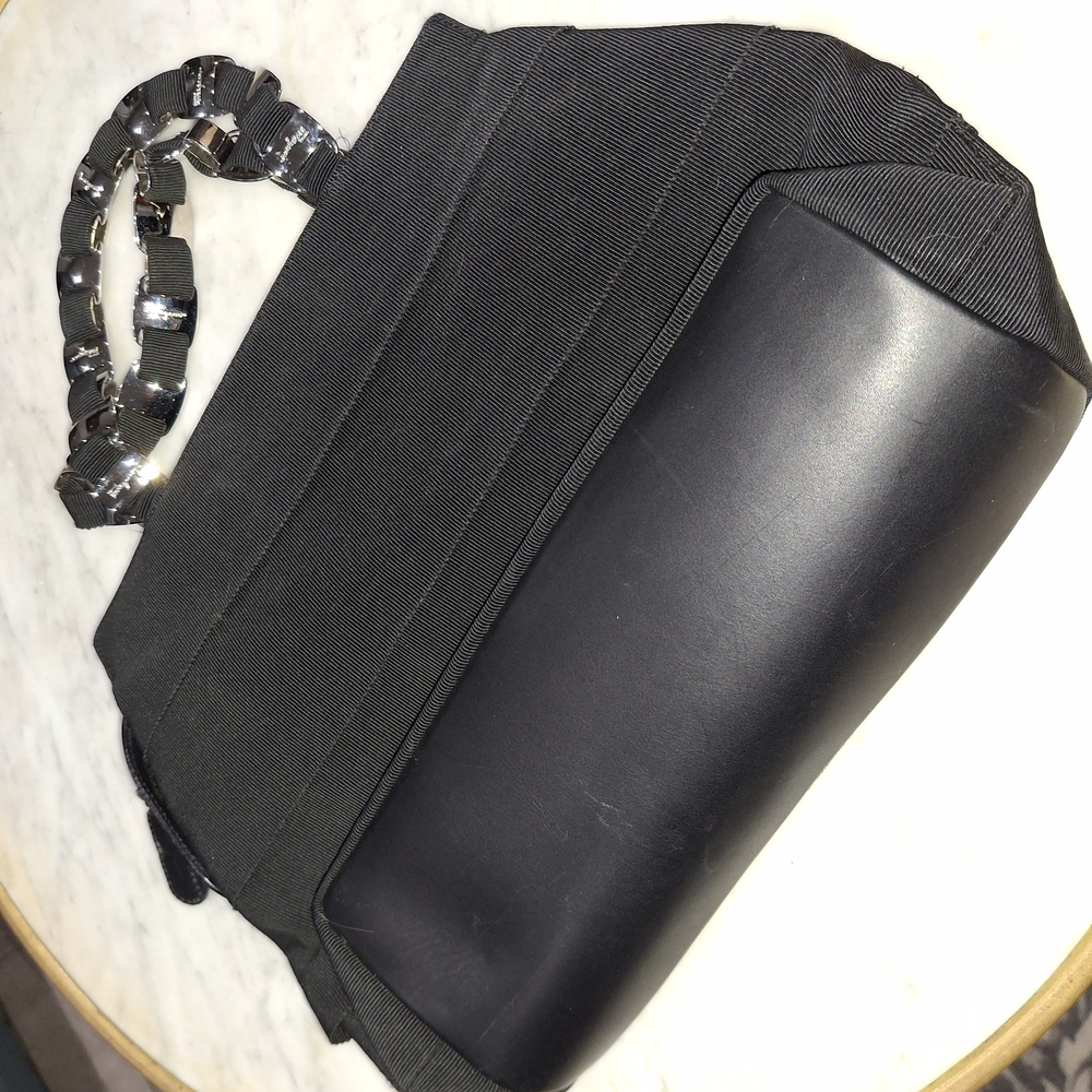 Salvatore Ferragamo Black Fabric Interior - Picture 2 of 8